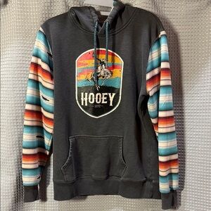 Women’s Hooey Aztec Rodeo printed hoodie, size large